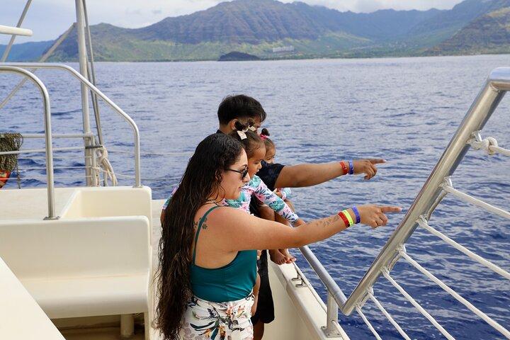 West Oahu Dolphin Watch e navegação de snorkel com almoço