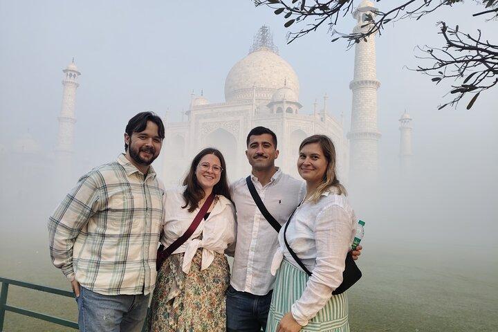 Taj Mahal en Agra Fort Tour met 5-sterrenlunch