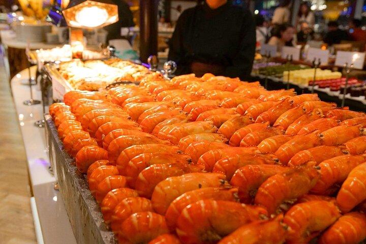 Opulenz Luxus Bangkok Abendessen Kreuzfahrt mit Meeresfrüchte Buffet