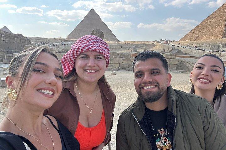 Privat Giza Pyramids & Sphinx Tour | Camel Ride, Lunch & Pickup