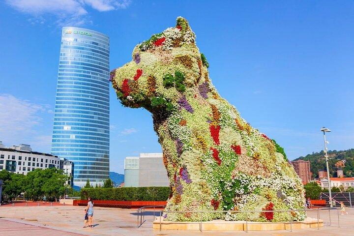 Billeder af Bilbao Old Town til Guggenheim