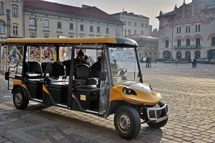 Krakow Old Town Nem sightseeingtur med elektrisk golfvogn