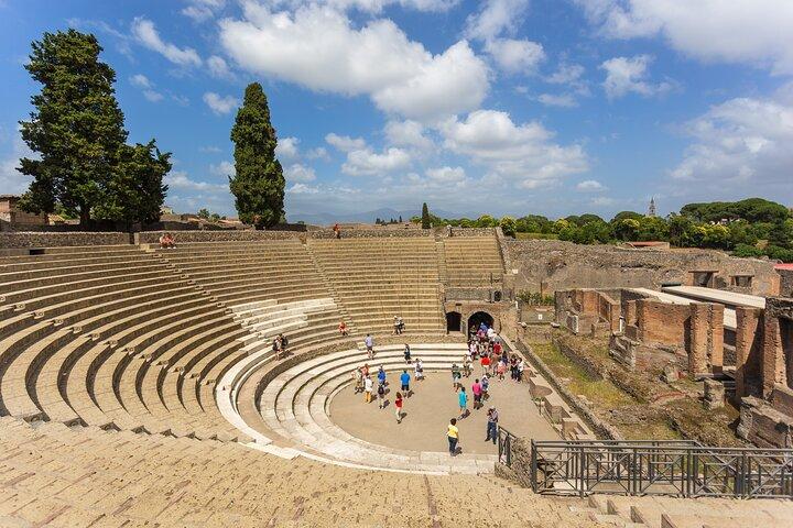 Tour de Pompeia e Herculano de Sorrento com bilhetes e almoço