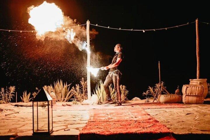 Agafay Desert Sunset Quad Camel Ride and Dinner Show