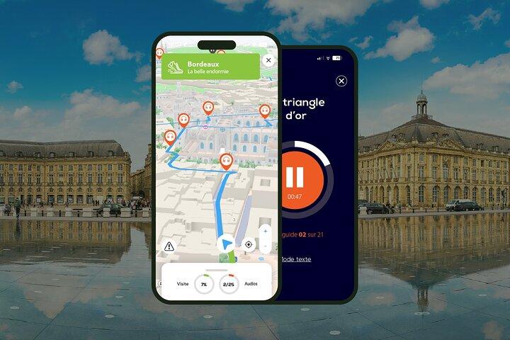 Bordeaux Audioguided Walking Tour 2h30 and 29 audio commentary