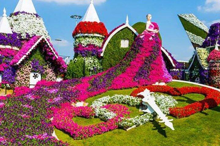 Dubai Miracle Garden – das größte Blumenwunderland der Welt
