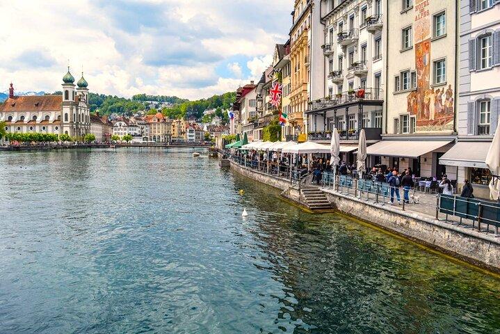 Excursion privée d'une journée à Lucerne et au Mont Pilatus au départ de Zurich