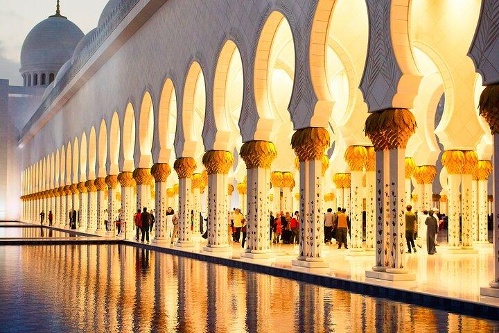 Sheikh Zayed Grande Mosquée Abu Dhabi, visite guidée culturelle à pied