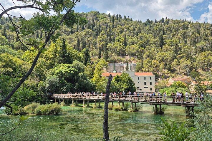 Split: Krka Waterfalls, cruzeiro pelo rio e passeio panorâmico