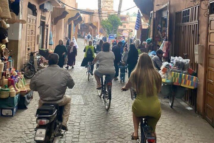 Cultural Bicycle Tour of Marrakech with Local Life and Traditions