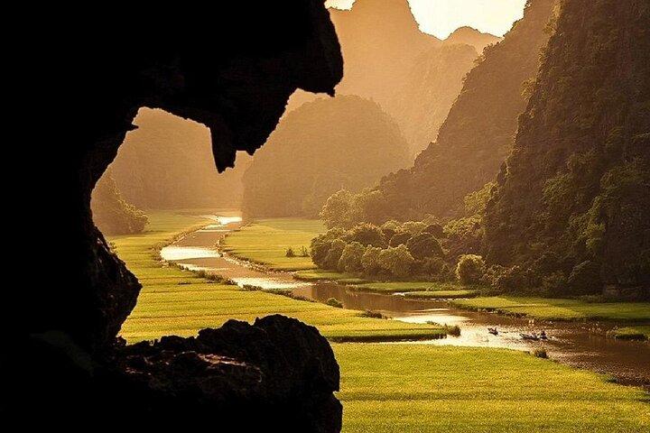 Privat Ninh Binh Day Tour Bich Dong Tam Coc Mua Cave och cykling