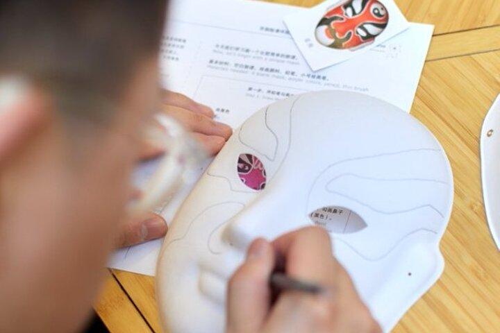Peking Opera Mask Painting Experience in Shanghai