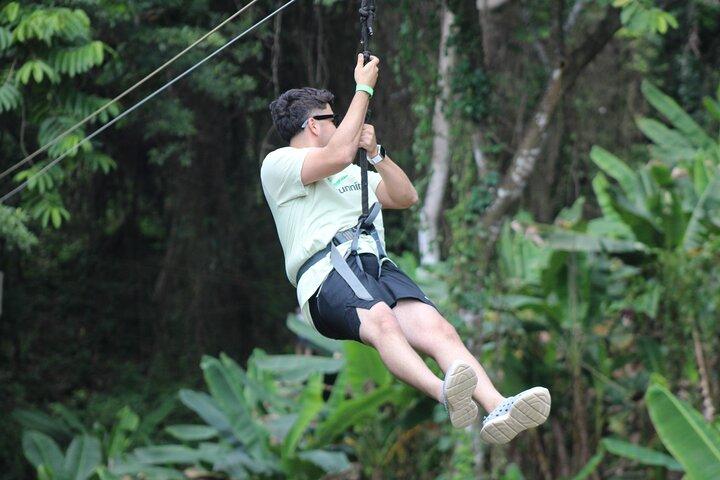Dschungel Zip Abenteuer in Roatan