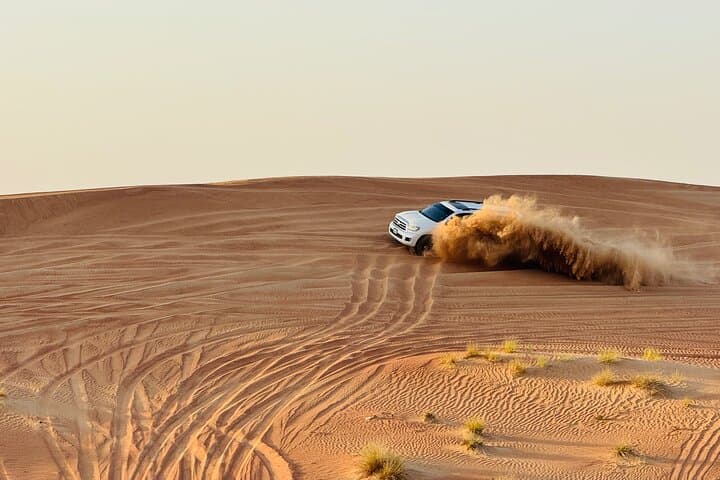 Dubai Desert Safari with BBQ Dinner, Live Shows & Camel Ride