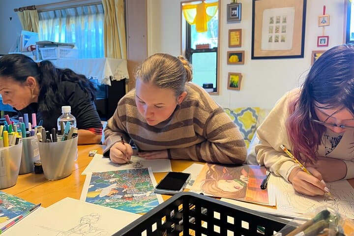 Tokyo Private Manga Drawing Class
