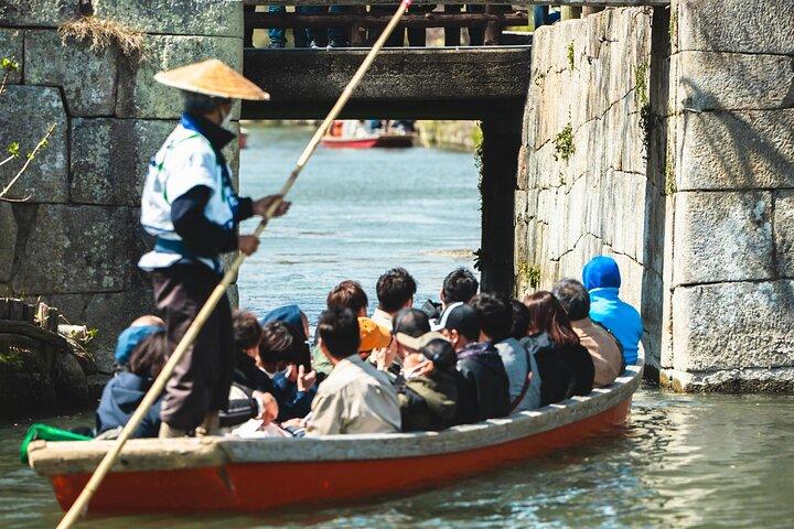 太宰府・梁川運河クルーズ列車で行くプライベートガイド日帰りツアー