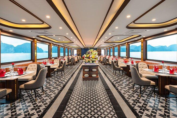 Hanoi : 5 - Estrela Ambrose Luxury Cruise em Baía Ha Long com Jacuzzi