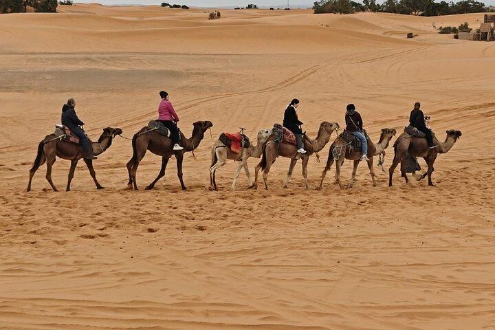 Tour di 4 giorni nel deserto del Sahara di Marrakech con Camel Trek Quad e Camp