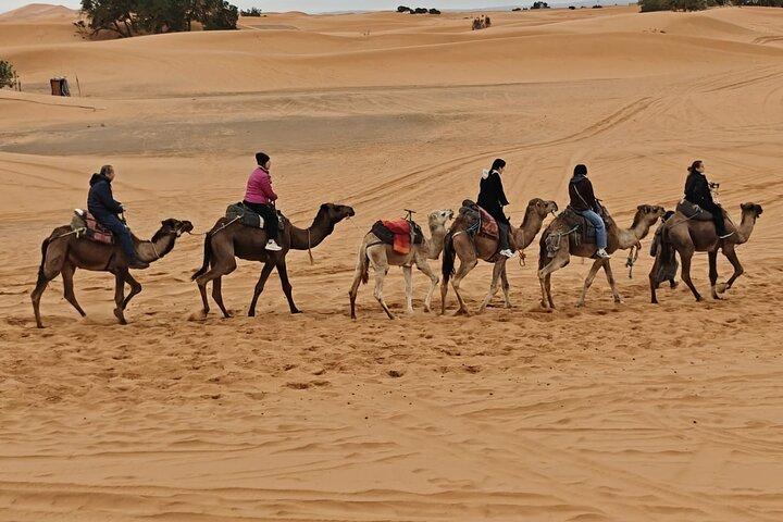 Tour di 4 giorni nel deserto del Sahara di Marrakech con Camel Trek Quad e Camp