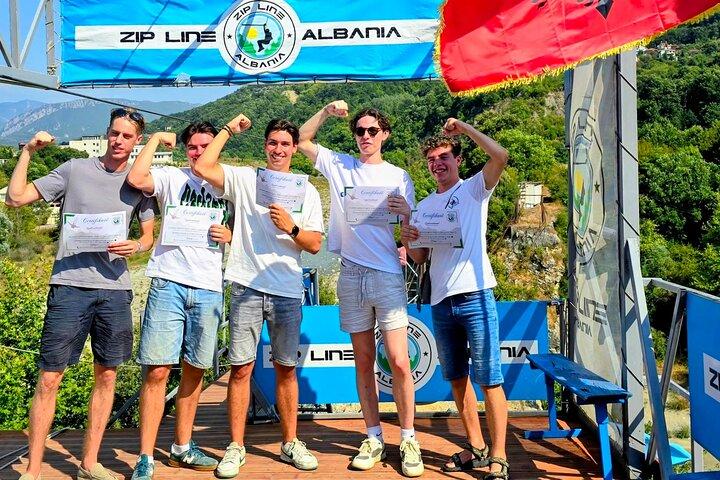 Tirana Zipline Abenteuer in Petrelë – Albaniens erste Zipline