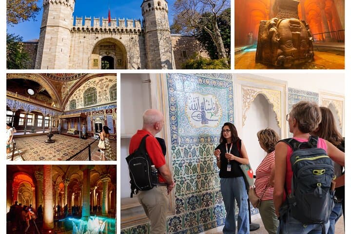 Topkapi Palace, Harem & Basilica Cistern Guided Walking Tour