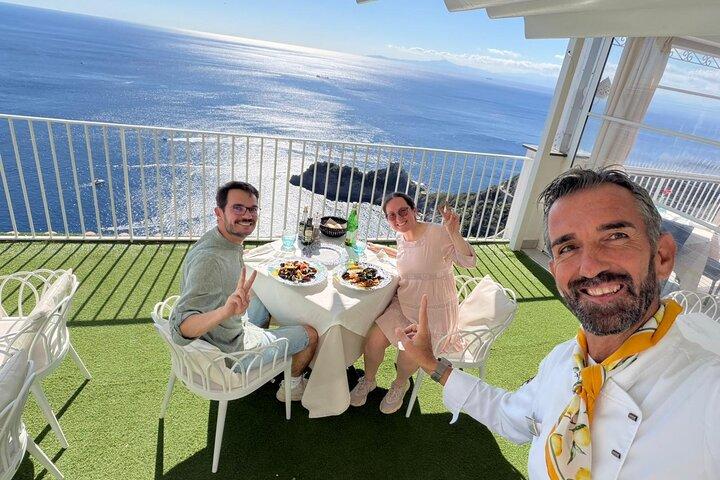 First Class Sorrent, Positano, Amalfi mit optionalem einzigartigem Mittagessen