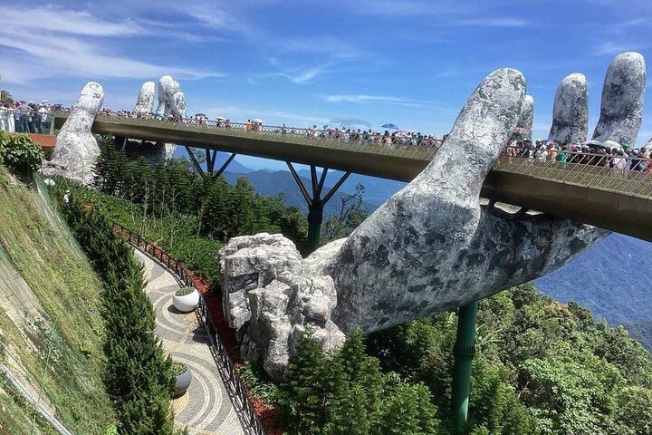 GOLDEN BRIDGE BA NA HILLS - Kabeludflugt - halvdags privat tur