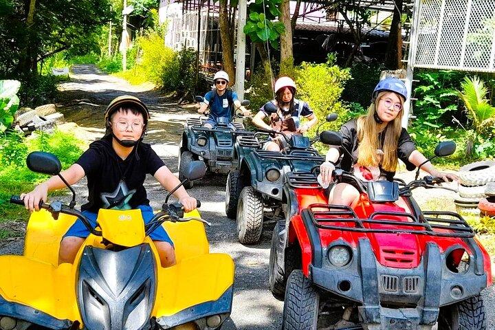 Chiang Mai ATV Off Road ridning oplevelse ægte jungle thrill ride