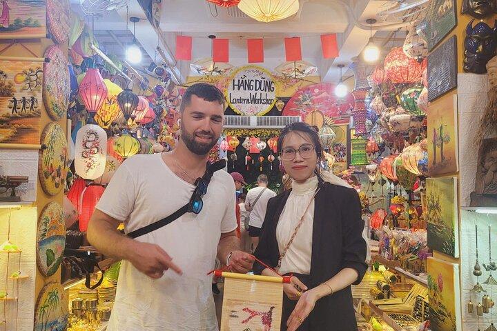 Maleri klasse en halv time i Hoi An Viet Nam
