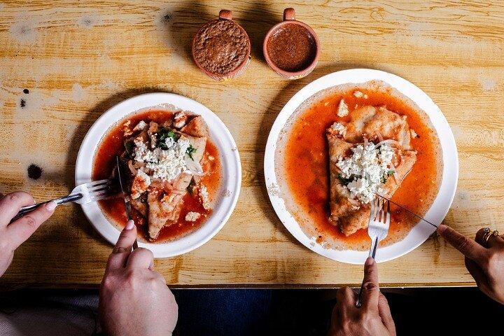 Taste Oaxaca Food Tour com 15 + degustações