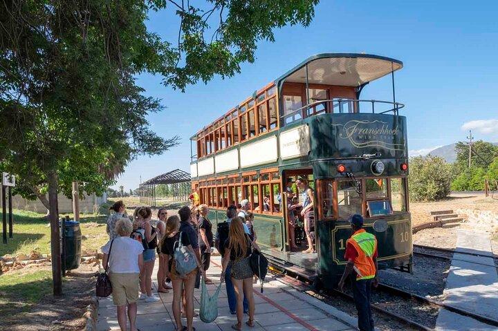 Franschhoek Wine Tram Tour com Hotel Pickup e Retorno