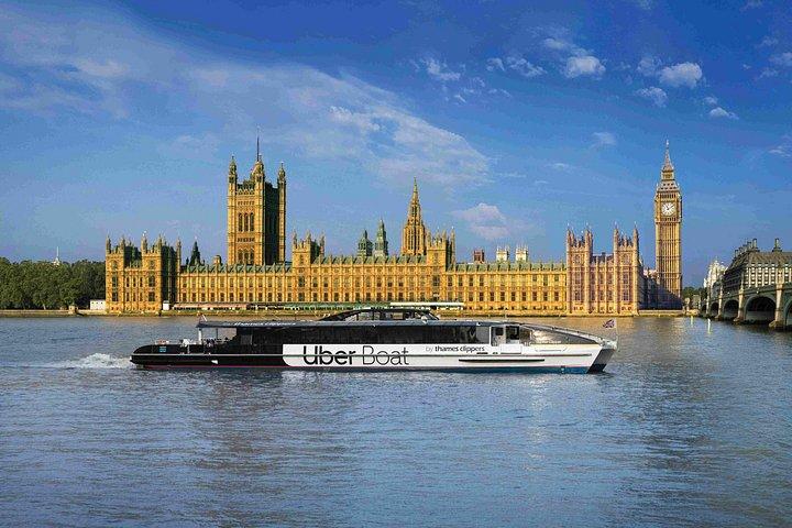 ロンドン360乗り放題ホップオンホップオフ1日バスとボートが1台に
