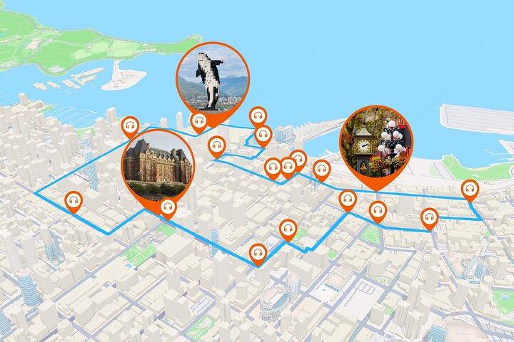 Vancouver Visite audioguidée à pied 2h15 et 20 commentaires