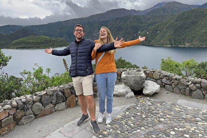 Otavalo marknad och Cuicocha vulkantur från Quito Andes äventyr