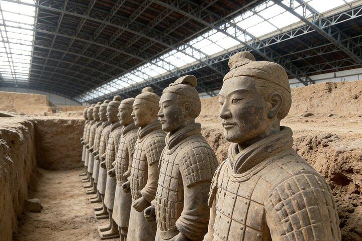 Visite privée du triangle d'or de 3 jours: Shanghai, Pékin et Xi'an au départ de Kunming
