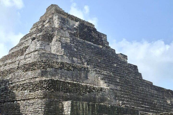 Costa Maya Chacchoben ruiner och fruktmarknaden