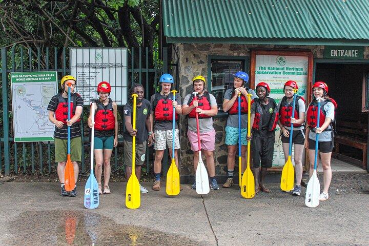 Zambesi River White Water Rafting ed esperienza di campeggio