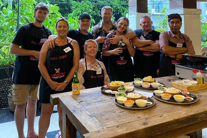 Seminyak Balinese Culinary Class & Visita ao Mercado com Recolha Grátis