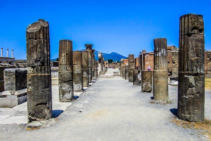 Escursione privata a terra Pompei ed Ercolano dal porto di Salerno