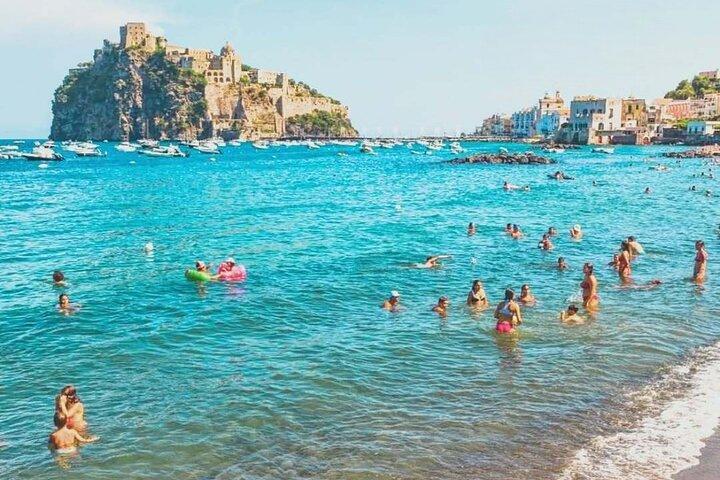 Procida and Ischia Sea Day from Naples Island