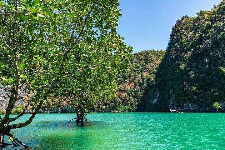 Krabi Hong Island Escape : Excursion en bateau le matin et au coucher du soleil