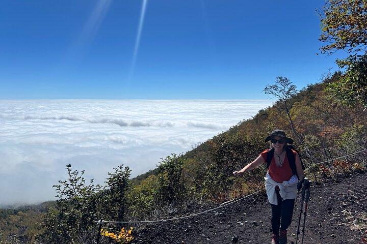 Tour privato del cratere del Monte Fuji Hoei