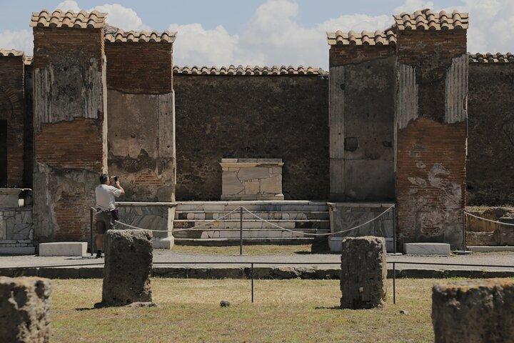 Visita guiada privada de Pompeya con acceso prioritario