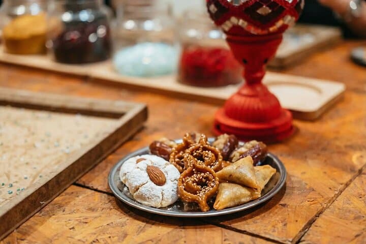 Moroccan Glass Mosaic Lamp Workshop with Tea and Pastries
