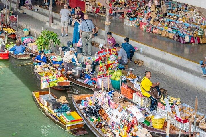 Bangkok Floating Market e Maeklong Railway Tour com transferências