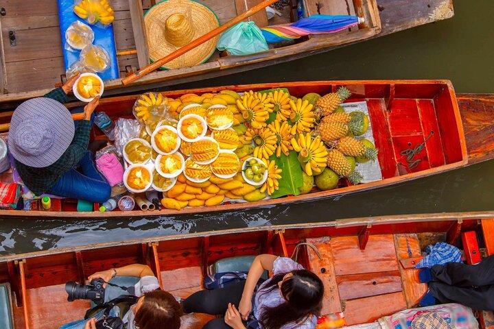 Bangkok Floating Market e Maeklong Railway Tour com transferências