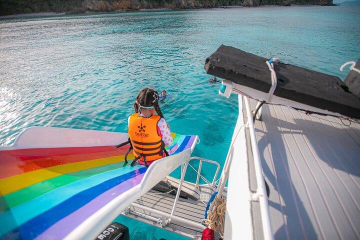 Phi Phi och Maiton Island Snorkling Sunset Tour från Khao Lak