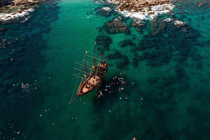 Crociera con pranzo e snorkeling alla caccia al tesoro da Cabo San Lucas