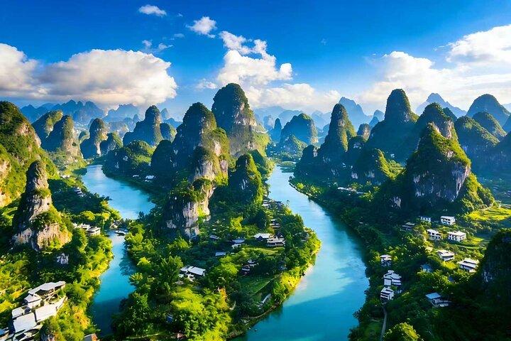 Excursão privada de 3 dias saindo de Chengdu via aérea: Guilin, Longji Rice Terrace e Yangshuo