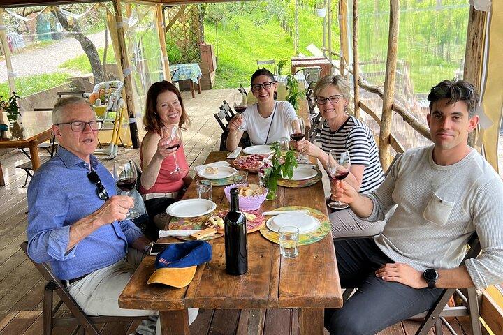 Visita della Fattoria dei maiali a Montepulciano con Pranzo